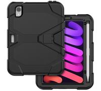 For Apple IPAD Mini 6 Hybrid Outdoor Cover Case Display Glass Pocket