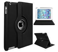 For Apple iPad Pro 10.5 2017 A1709 360 Degree Swivel Stand Smart Protective Cover(Black)