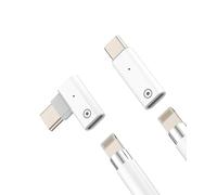 for Apple Pencil Adapter Lightning Female to USB C Male Charging Dongle (2Pack) for iPad Charger 1st Gen Generation Connector for Apple Pencil Adaptor Pen Connecter USB-C Port Fast Charging