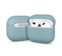 for apple Pro 3 Earphone Protective Case Genuine Leather Litchi Texture Luxury Leather 3 Retro Protective Case Pro for AirPods