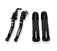 for Apr&Ilia Tuono V4 1100RR Factory 2017-2019 Motorcycle Extendable Handbrake Brake Clutch Levers Handle Grip Handlebar Grips
