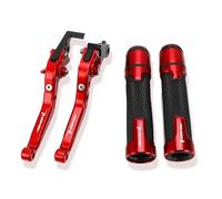 for Apr&Ilia Tuono V4 1100RR Factory 2017-2019 Motorcycle Extendable Handbrake Brake Clutch Levers Handle Grip Handlebar Grips