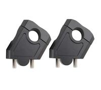 For Aprilia 22mm 25/28mm Motorcycle Handlebar Riser Motocross Heightening Clamp Mount Pit Bike(Black,22mm)