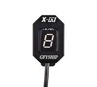 For Aprilia Dorsoduro 1200 Shiver 750 ABS ALL YEARS/For Aprilia Pegaso 650 2005-2010 / ALL With Digital Trip ODO ALL YEARS Motorcycle Gear Indicator Touch Control Gear Meter (Red with bracket)