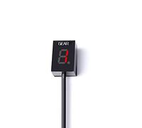 For Aprilia Dorsoduro 1200 Shiver 750 ABS ALL YEARS/For Aprilia Pegaso 650 2005-2010 / ALL With Digital Trip ODO ALL YEARS Motorcycle Gear Indicator Touch Control Gear Meter (Red)