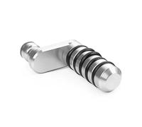 For Aprilia Dorsoduro 750 900 1200 Caponord 1200 RS4 50 2T Motorcycle Gear Shift Lever Toe Peg Pin Pedal Pedal bracket(Silver)