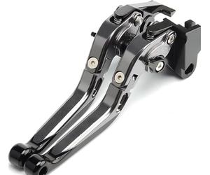 For Aprilia For TUONO For TUONO R For TUONO 1000R 2003-2010 2008 2009 Brake Clutch Levers Extendable Folding Adjustable Brake lever motorbike(Titanium)