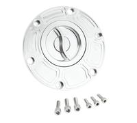 For Aprilia RS125 250 RSV1000 For Mille For Shiver For Tuono For Daytona For Speed For Sprint For Tiger Motorcycles Fuel Tank Gas Cap Motorcycle Fuel Tank Cap(SILVER)