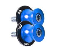 For Aprilia RS125 For RS 125 2006-2010 2007 2008 2009 Motorcycle Stand Screws Swingarm Spools Slider Stand Screws 8MM POMPOMPUR(Blue)