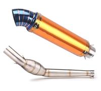 For APRILIA RS4125 2012-2017 Motorcycle Exhaust Mid Pipe Link Middle Muffler Slip On Silencer Motorcycle Exhaust Muffler System(9)