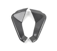 For Aprilia RS660 For Tuono 660 2021 2022 2023 Motorcycle Front Lip Wind Wing Cover Cone Aerodynamics Fairing Winglets Motorcycle Fairing Fixed Wind Wing(Carbon Fibre Pattern)