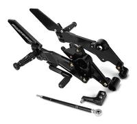 For Aprilia RS660 Tuono 660 2022 2022 2023 RS 660 Adjustable Rear Set Rearsets Footrest Foot Rest black