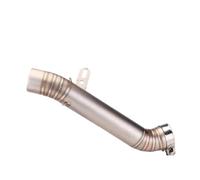 For Aprilia RSV4 RS For TUONO V4 2009-2014 Motorcycle Exhaust Escape Middle Link Pipe 60MM Motorcycle Exhaust Pipe(A stainless)