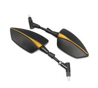 For Aprilia SHIVER/GT SHIVER 750 SHIVER 900 Motorcycle Mirror CNC Handlebar End Rearview Side Mirrors 8mm and 10mm(NO LOGO Gold)