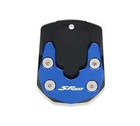 For Aprilia SRMAX250 SRMAX300 SRMAX SR MAX 250 300 Motorcycle Kickstand Foot Side Stand Extension Pad Support Plate Enlarge Pad(Blue)