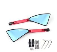 For Aprilia STX Cafe 150 TREEA APR150-5A APR125-3 SR MAX300 Motorcycle Mirror CNC Side Rearview Compatible Parts(Red)