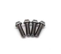 For Arashi Rearsets Universal Replacement Bolts Screws Titanium alloy M8 x 25mm x 1.25 mm Pitch Hex Allen Socket Head Pack of 4 Titanium Gray