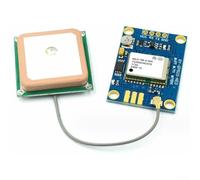 for Arduino Compatible Neo-8M Gps Module Development Board Featuring 3V-5V Power Supply, High Signal Antenna and Blue 25x35mm Compact Flight Control(A)