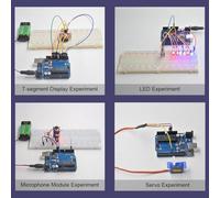 for Arduino R3 with 60+ Components, Breadboard, Power Supply Module, Sensor & Step-by-Step Tutorial for Beginners