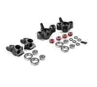 For Arrma 1/8 For Kraton For Notorious For Outcast For BLX 6S V5 Metal Steering Blocks Rear Hub Carrier RC Car Upgrade Parts Accessories Rc Car Upgrade