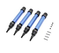 For Arrma 3s For Mega For Vorteks For Senton For Granite For Big Rock For Typhon 1/10 Slider Front Rear Drive Shaft Dogbones Set Upgrade RC Car Parts RC Car Drive Shafts(Blue,Size 4pcs)