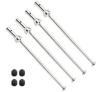 For ARRMA FIRETEAM ARA106048 1/7 CVD Drive Shafts 45 Hardened Steel Upgraded 6mm Enhanced Power Heavy Duty RC Replacements Spare