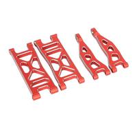 For Arrma For Granite For Grom 1/18 For Typhon ARA2102 ARA2106 ARA2306 1/14 Metal Front Suspension Arm With Tie Rod Kit RC Car Parts parts
