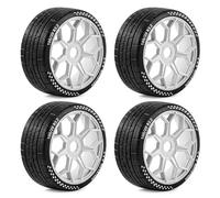 For ARRMA For Infraction For FELONY For Limitless FSRC Model GT 1/7 For HuanNao X3GT 1/8 RC Tire Wheels 4PCS 17mm Hex Hub On Speed Rc Upgrade Model