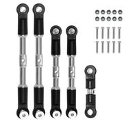 For Arrma For Infraction For Limitless For Felony 1/7 For Typhon 1/8 5pcs Heavy-Duty Steel Turnbuckles Camber/Toe Links Upgrade Parts RC Repairs Models Spare