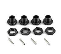 For Arrma For Infraction For Limitless For Felony 6S 1/7 For Typhon 1/8 Metal 17mm Wheel Hex Hub Adapter With Nut RC Parts RC Repairs Models Spare