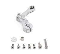 For Arrma For Infraction For Mojave For Kraton 1/7 For Senton For Typhon For Talion 1/8 Upgrade Parts 25T Servo Arm Steering Link Rod replace(Silver)