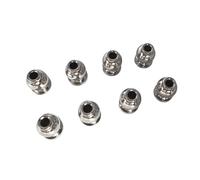 For Arrma For Karton For Senton For Outcast For Talion For Limitless For Mojave Rc Car Steel Chrome 8Pcs Pivot Ball Upgrade Parts RC Replacements Spare
