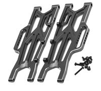 For Arrma For Kraton 4x4 4s V2 For Blx 1/10 Rc Car Upgrade Parts Metal Rear Suspension Arms For Swing Arm Ara330710 RC Swing Arm Part(Black)