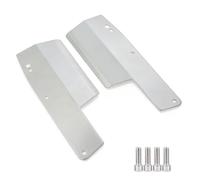For ARRMA For Kraton For Outcast For Notorious For Fireteam Big For Rock 1/7 1/8 Rc Car Stainless Steel Rear Mud Guards Crash Prote Parts RC Replacements Spare
