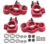 For Arrma For Kraton For Typhon For Outcast For Talion 1/8 Aluminum Front Steering Block Rear Hub Carrier RC Car Parts Accessories