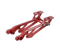 For Arrma For Kraton For Typhon For Talion For Senton For Outcast For Notorious 1/8 6S RC Car Upgrade Parts Metal Rear For Wing Mount Set RC Car Components(Red)