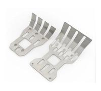 For Arrma For Mojave 1/7 Front Rear Skid Plate Chassis Steel Model Accessory Replace Upgrade Parts Modified Replacement Rc Car Model Accessories