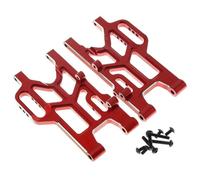 For Arrma For Mojave 4S 4X4 For BLX 1/8 RC Car Upgrade Parts Metal Rear Suspension Arm For Swing Arm Upgrade Accessories RC Swing Arm Part(Red)