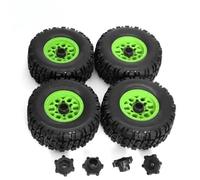 For ARRMA For Senton For Traxxas For Slash 1/10 RC Car 110Mm Short-Course Truck Tire Wheel Set With 12/14/17Mm Hex Connectors Upgrade Parts RC Replacements Spare