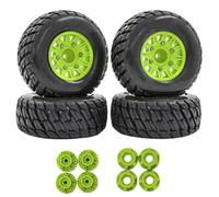 For Arrma For Traxxas For HSP For Tamiya For HPI Rc Car Off-Road Vehicle Short Truck Tires 4Pcs Replacements 12Mm 14Mm 17Mm Upgrade Parts RC Replacements Spare