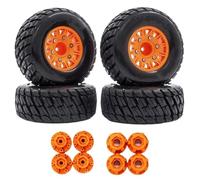 For Arrma For Traxxas For HSP For Tamiya For HPI Rc Car Off-Road Vehicle Short Truck Tires 4Pcs Replacements 12Mm 14Mm 17Mm Upgrade Parts RC Replacements Spare