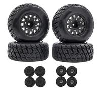 For Arrma For Traxxas For HSP For Tamiya For HPI Rc Car Off-Road Vehicle Short Truck Tires 4Pcs Replacements 12Mm 14Mm 17Mm Upgrade Parts RC Replacements Spare