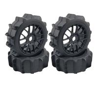 For Arrma For Typhon 6S For HSP For HPI For Redcat For Traxxas For Buggy 1/8 Tires Wheels 17mm Hex Off Road Snow Sand Paddle Hubs RC RC Tire Set