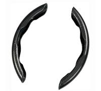 For Aston Martin DB11 AMR 2016-2023 Car Steering Wheel Cover,Carbon Fiber Pattern Auto Steering Wheel Cover Protector Wrap,Soft Microfiber Safety Wheel Sleeve Protector(Black)