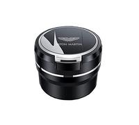 For Aston Martin DB11 DBX DBS DB9 V8 vantage V12 Car Ashtray with Lid LED Portable Ashtray Flame Retardant Smokeless Cigarette Ashtray Accessories,8 * 6.5cm