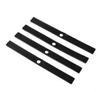 For Astra H Roof Rail Cover Replacement Trim Set (4-Pack) for Compatible Exterior Rack Lid - 137 X 11 X 3 Mm 5 over 32 Hex Bolt Secure Fit