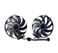 For ASUS for GeForce RTX4060 4060ti DUAL V2 8GB GDDR6 Graphics Card Replacement Fan Easy to replace(A pair of fans)
