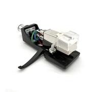 For AT3600L Moving Magnetic Cartridge Stylus Aluminium Alloy Headshell Holder Kit For LP Vinyl Record Player Turntable Phonograph(Silver Holder)