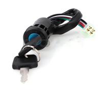 For ATV Accessories Start Switch Door Locks Three Plug-ins Motorcycle Ignition Key With Wire Ignition Key Switch Lock(Plug-in 1)