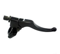 for atv Handlebar Mirror Mount Left Right Support Bracket for Off Road Motorcycle Bike Assembly Black(Left Side)